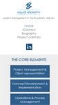Mobile Screenshot of equal-elements.com