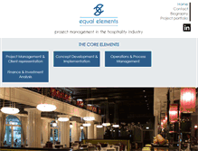 Tablet Screenshot of equal-elements.com
